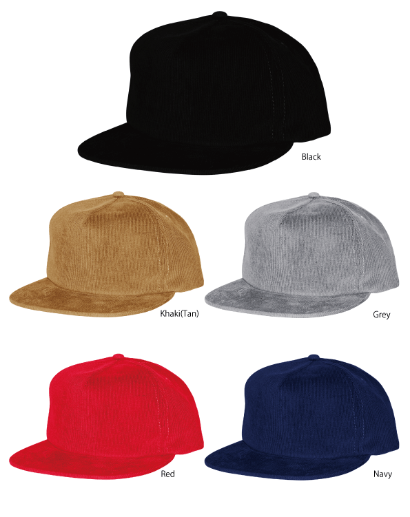 CALI HEADWEAR/カリヘッドウェア 5パネル コーデュロイキャップ CRD19